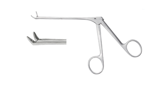 E207 nasal polypus forceps (on bending angle)