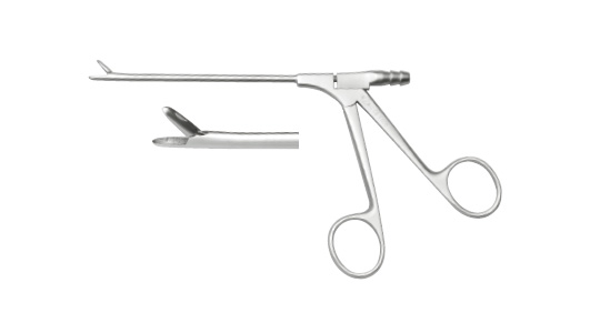 E408 with a suction tube sinus forceps (half the push rod) 0degrees