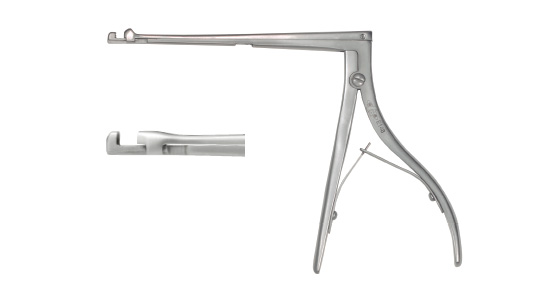 E145 maxillary sinus bone rongeur forceps (straight incision)
