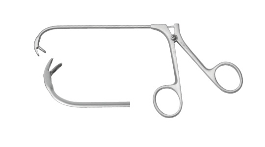 E451-2 polyp forceps (bent 90 degrees)